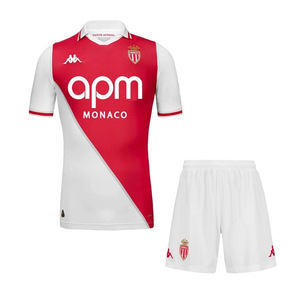 Camiseta AS Monaco 1ª Niño 2024-2025